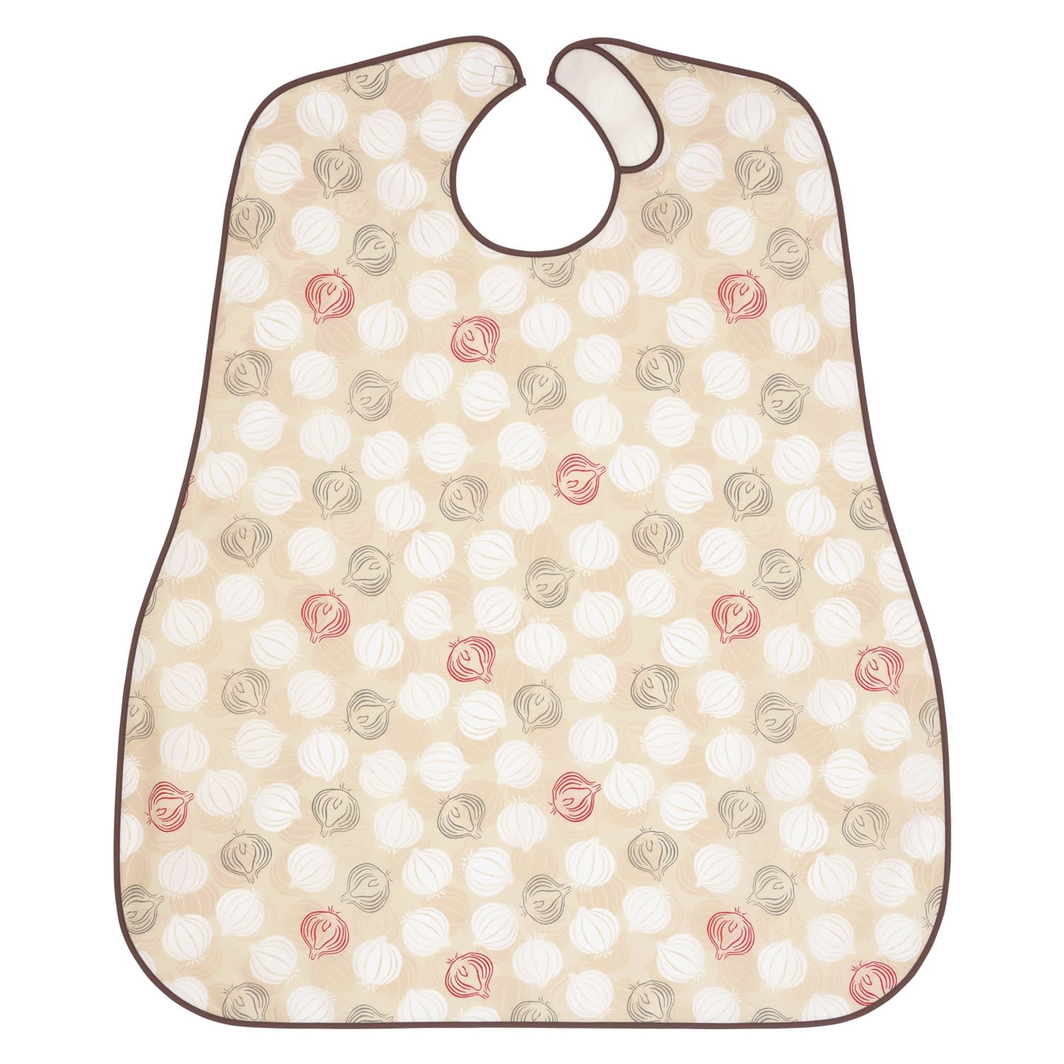 食事用エプロン 25-2559-0010 オニオンベージュ 日本エンゼル 6060A