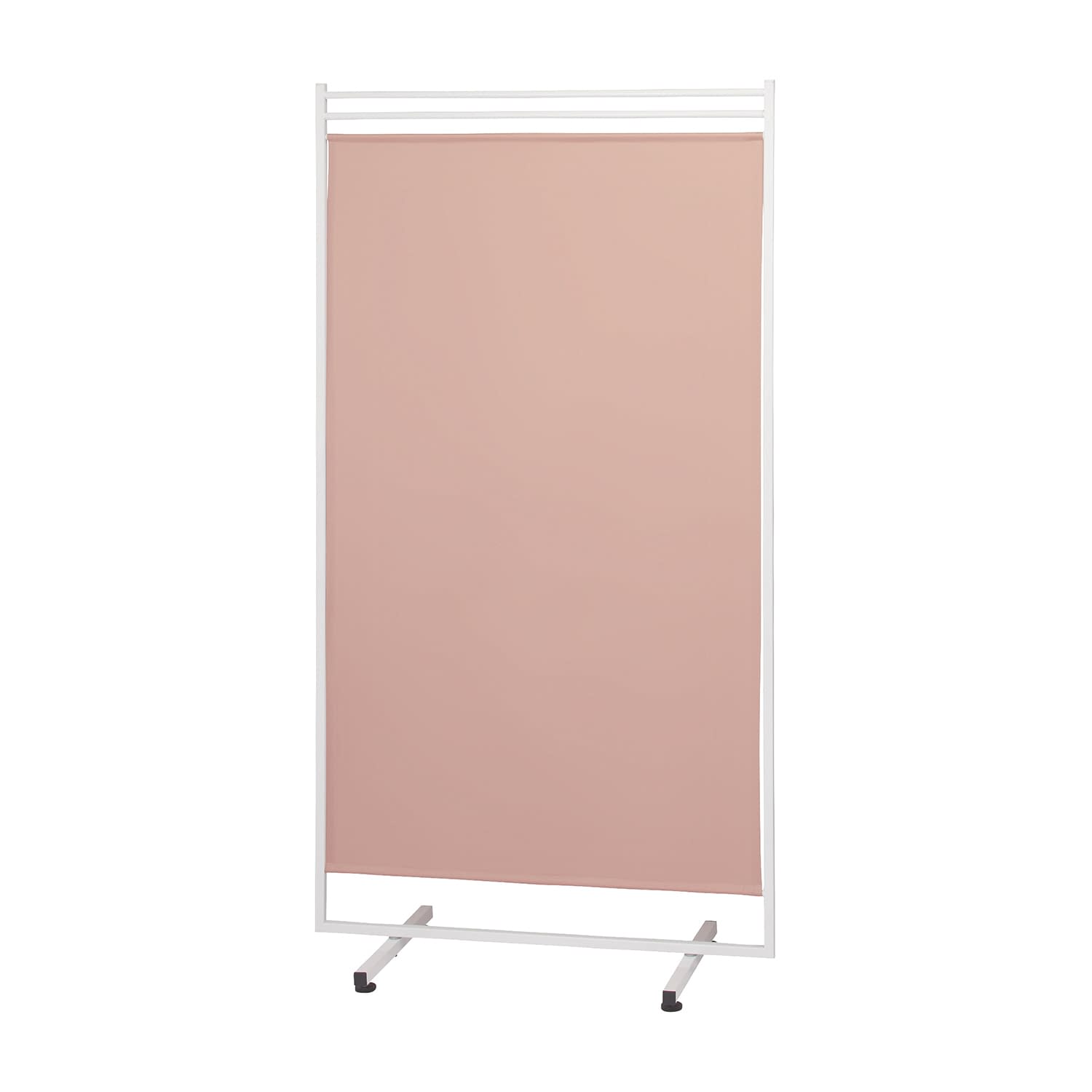 抗菌衝立スクリーン アミカルS 固定式衝立 25-3524-01 西村製作所 ピンク