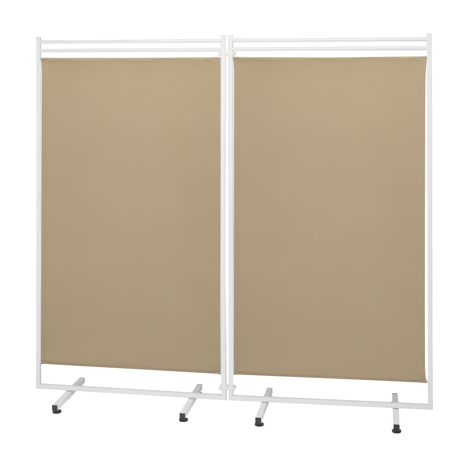 抗菌衝立スクリーン アミカルW 固定式衝立 25-3525-02 西村製作所 ベージュ