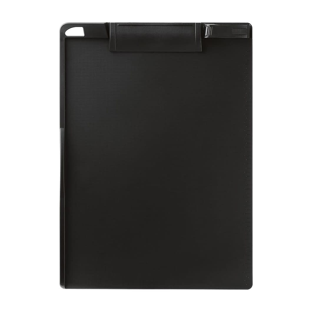 クリップボード(A4・タテ)抗菌 25-3811-0001 ブラック ソニック CB-4831