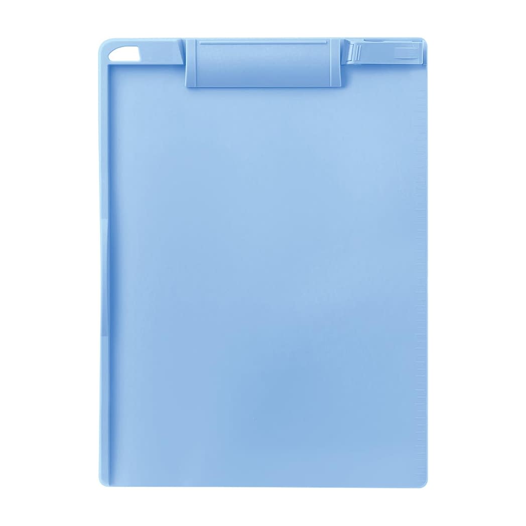 クリップボード(A4・タテ)抗菌 25-3811-0003 ライトブルー ソニック CB-4831