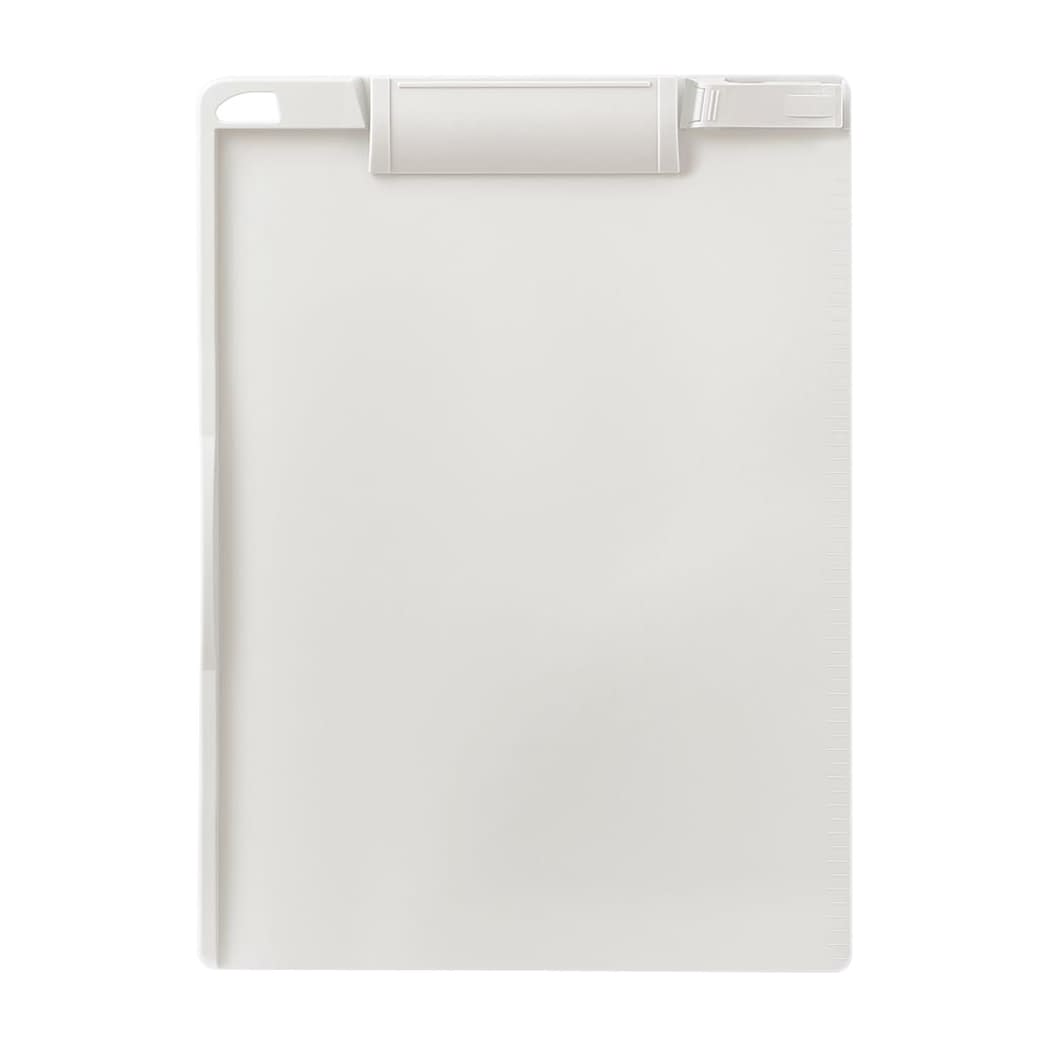 クリップボード(A4・タテ)抗菌 25-3811-0005 アイボリー ソニック CB-4831