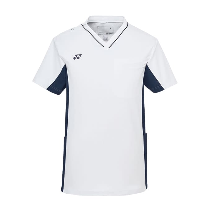 ヨネックス×キラク スクラブ 診察衣 24-7000-0503 M YONEX×キラク CY800-01(ホワイト)