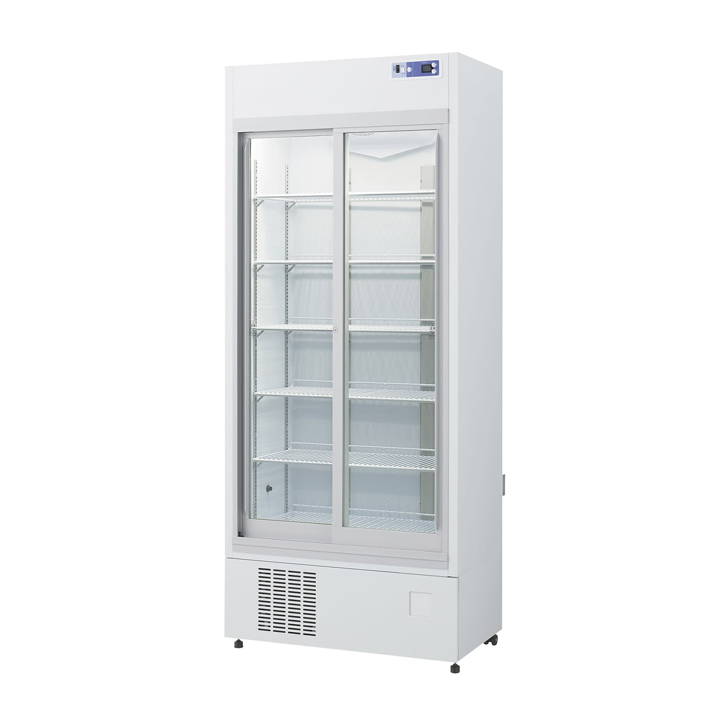 ノンフロン薬用冷蔵ショーケース DC-ME31C 25-3682-01 大和冷機工業 DC-ME31C(350L)