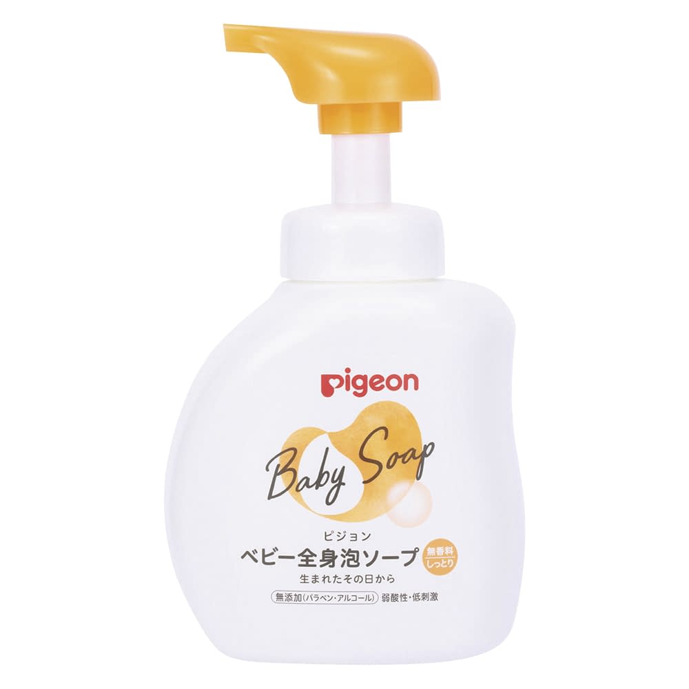 全身泡ソープ(しっとり) ボトル 25-3716-00 ピジョン 1024564(500ML)