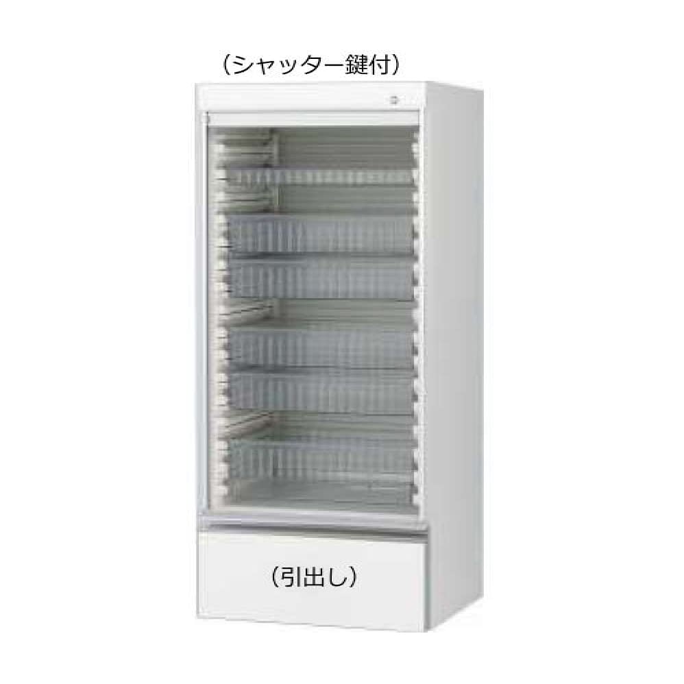 メディカルモジュールPRO テイスウトールモジュールシャッタータイプ/引出し1段 キャビネット 25-3728-02 ケルン KH-5512FT-01S-C(トウメイ