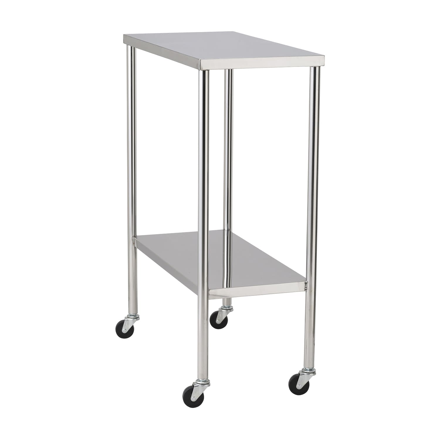 マツヨシ スリム抗菌器械台(2段) 2段 抗菌カート 25-3294-00 MATSUYOSHI MY-IW170(300X600X800