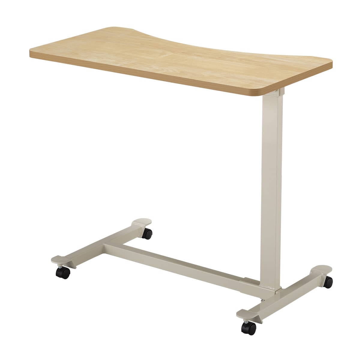 エコノミーベッドサイドテーブル キャスタータイプ 25-3291-0102 ナチュラル MATSUYOSHI TB-BST-0270(キャスター)