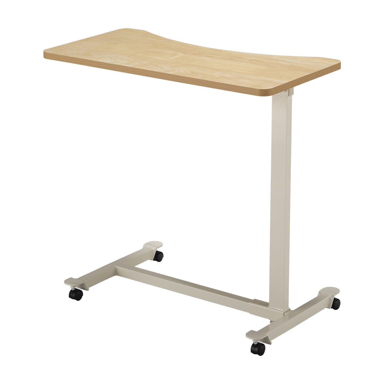 エコノミーベッドサイドテーブル キャスタータイプ 25-3291-0402 ナチュラル MATSUYOSHI TB-BST-0285(キャスター)