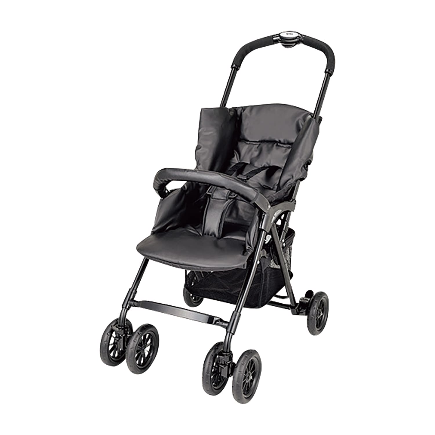 アップリカ 施設用ベビーカー 25-4861-00 ベビーカー 70885(レガードブラックBK)