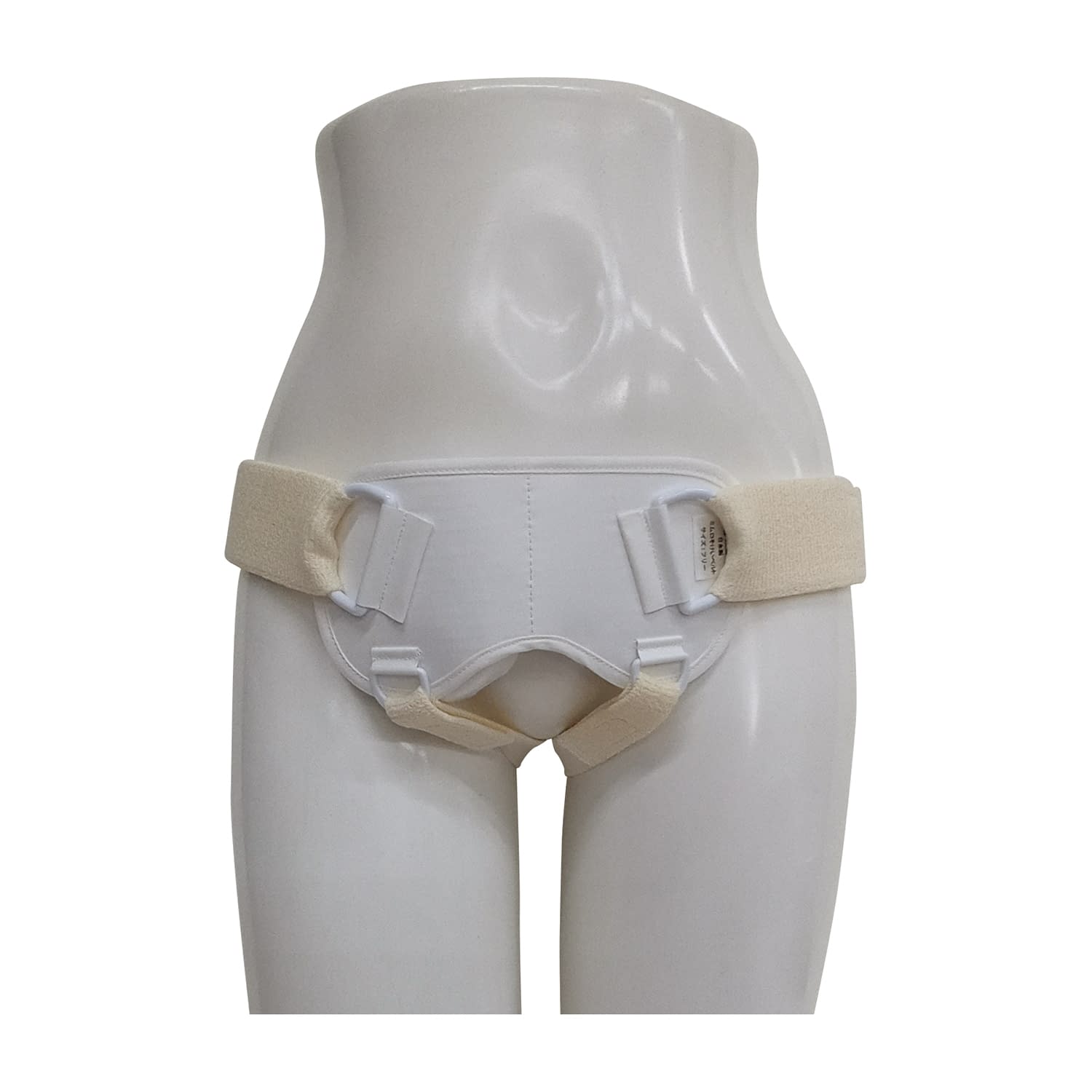 ミムロそけいベルト(脱腸帯) ヘルニアバンド 25-4995-00 ミムロ フリーサイズ(ホワイト)