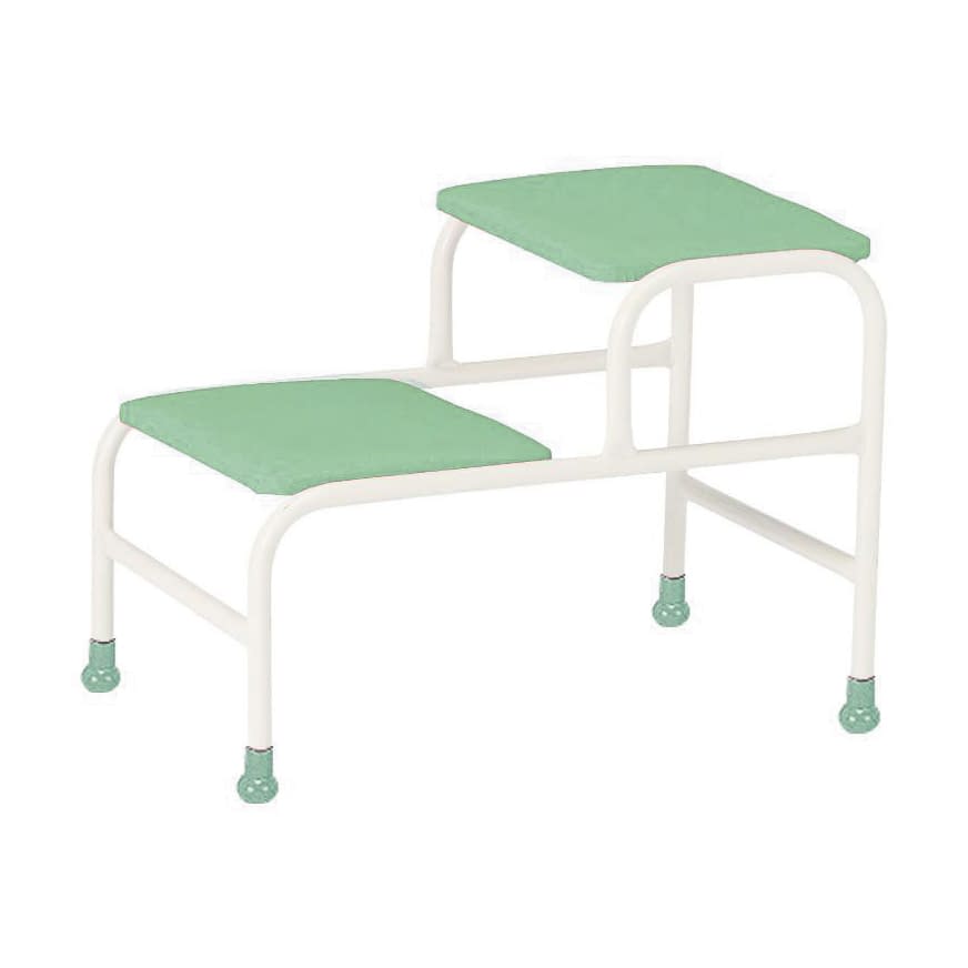 足治療用踏台(2段) 2段 25-3823-0102 グリーン ニシキ工業 STY-N3555