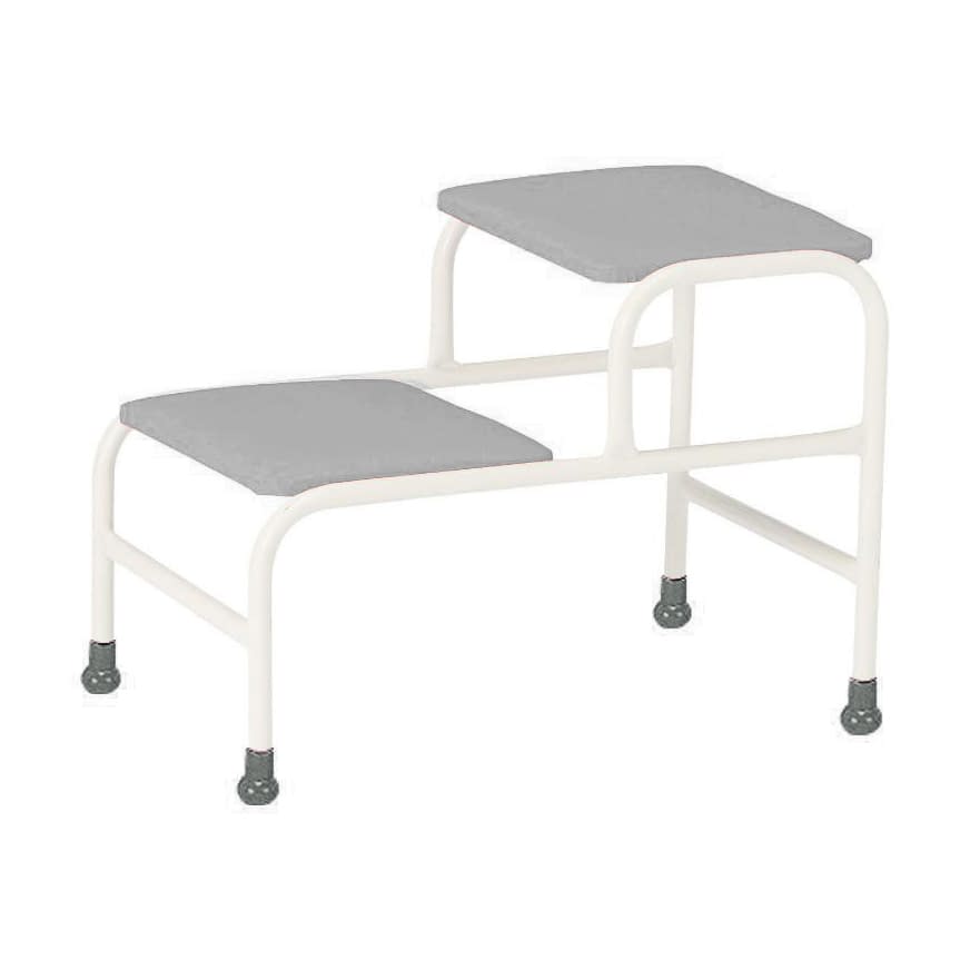 足治療用踏台(2段) 2段 25-3823-0103 グレー ニシキ工業 STY-N3555