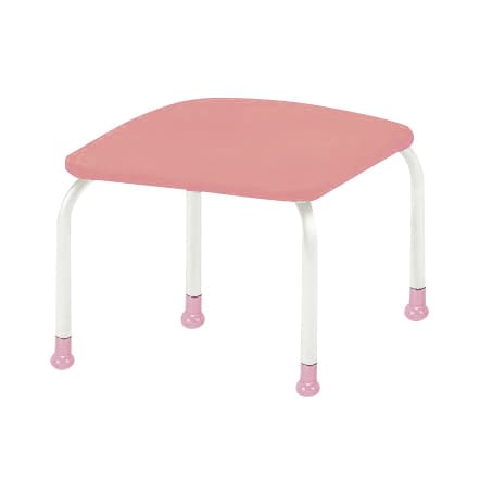 足置台 25-3824-0004 ピンク ニシキ工業 ADS-N290L(29X29X20CM