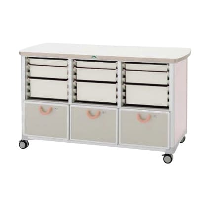 作業台 25-2310-0004 トレー：ニュートラル サカセ化学工業 WT-1525B-1(ホンタイ:ピーチ