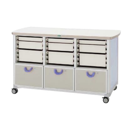 作業台 25-2310-0104 トレー：ニュートラル サカセ化学工業 WT-1525B-1(ホンタイ:ブルー