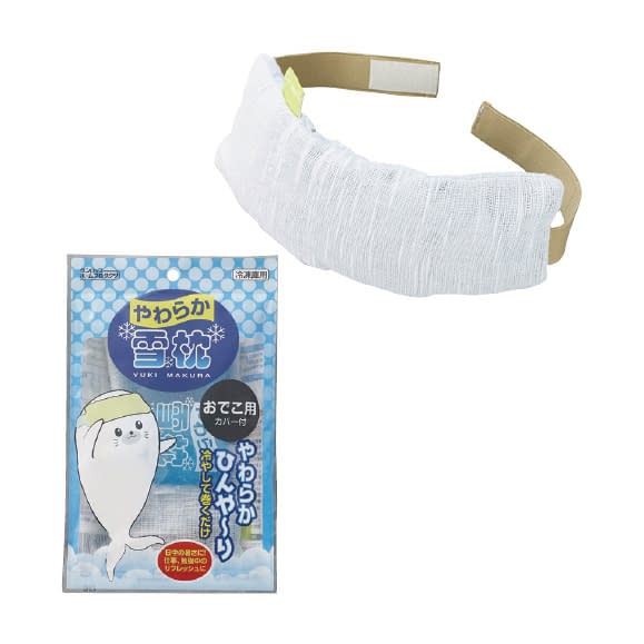 やわらか雪枕 おでこ用 25-3854-00 ダンロップホームプロダクツ 09520