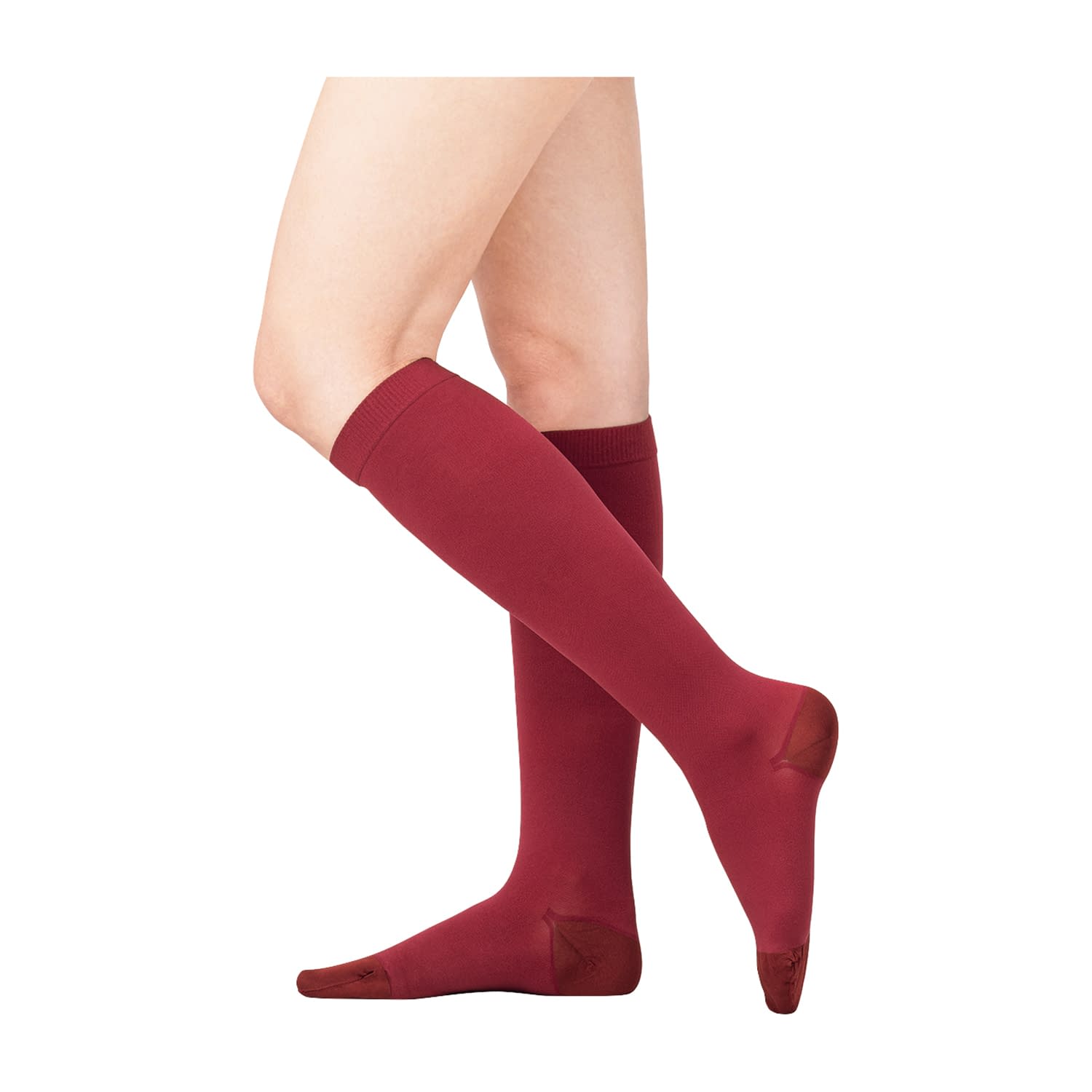 アンシルク・1(ハイソックス) 25-5039-06 アルケア 21413(S)ボルドー