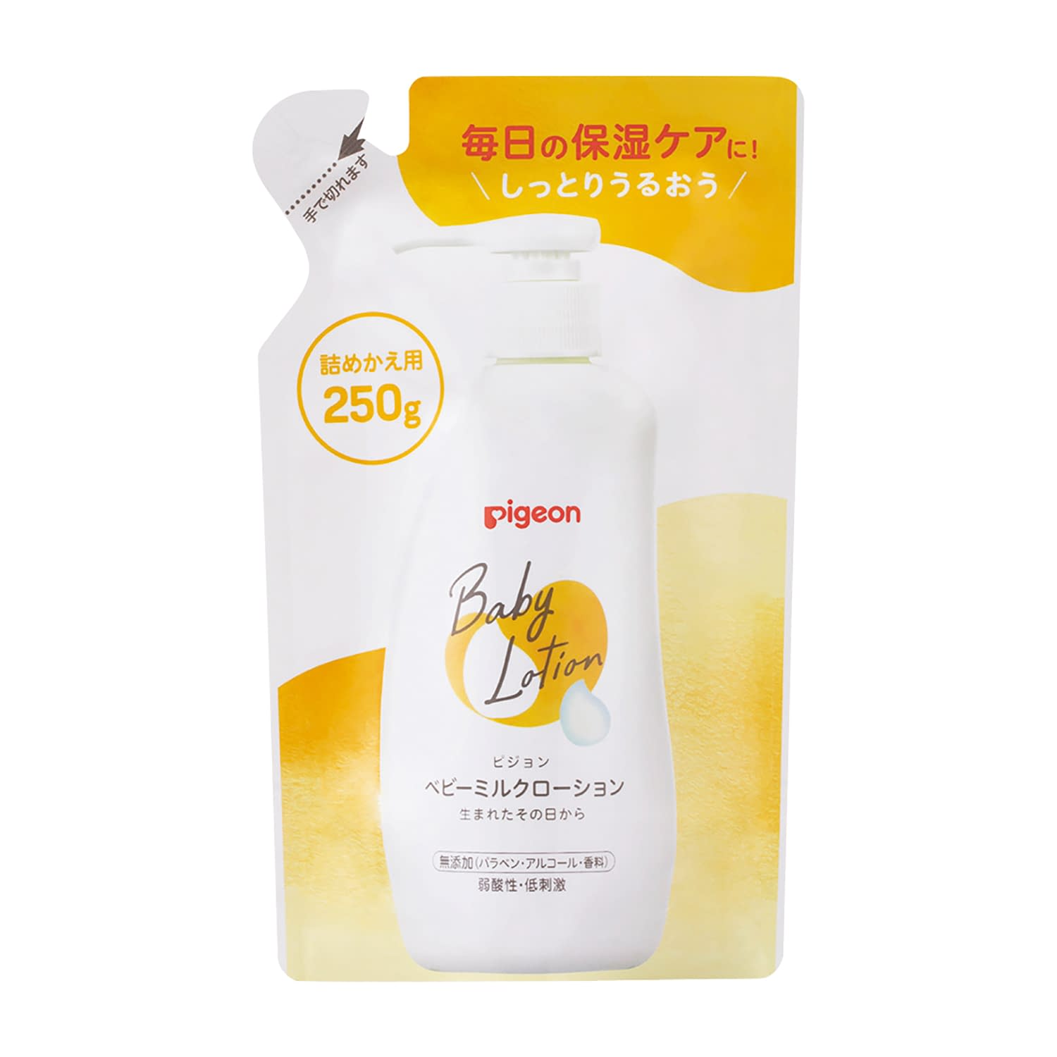 ベビーミルクローション(詰替用) 詰替用 25-4851-01 ピジョン 1034223(250ML)