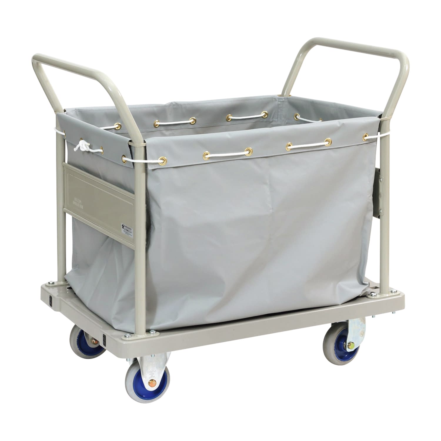 リネンカート 25-5590-00 金沢車輛 SH-27P(グレー)