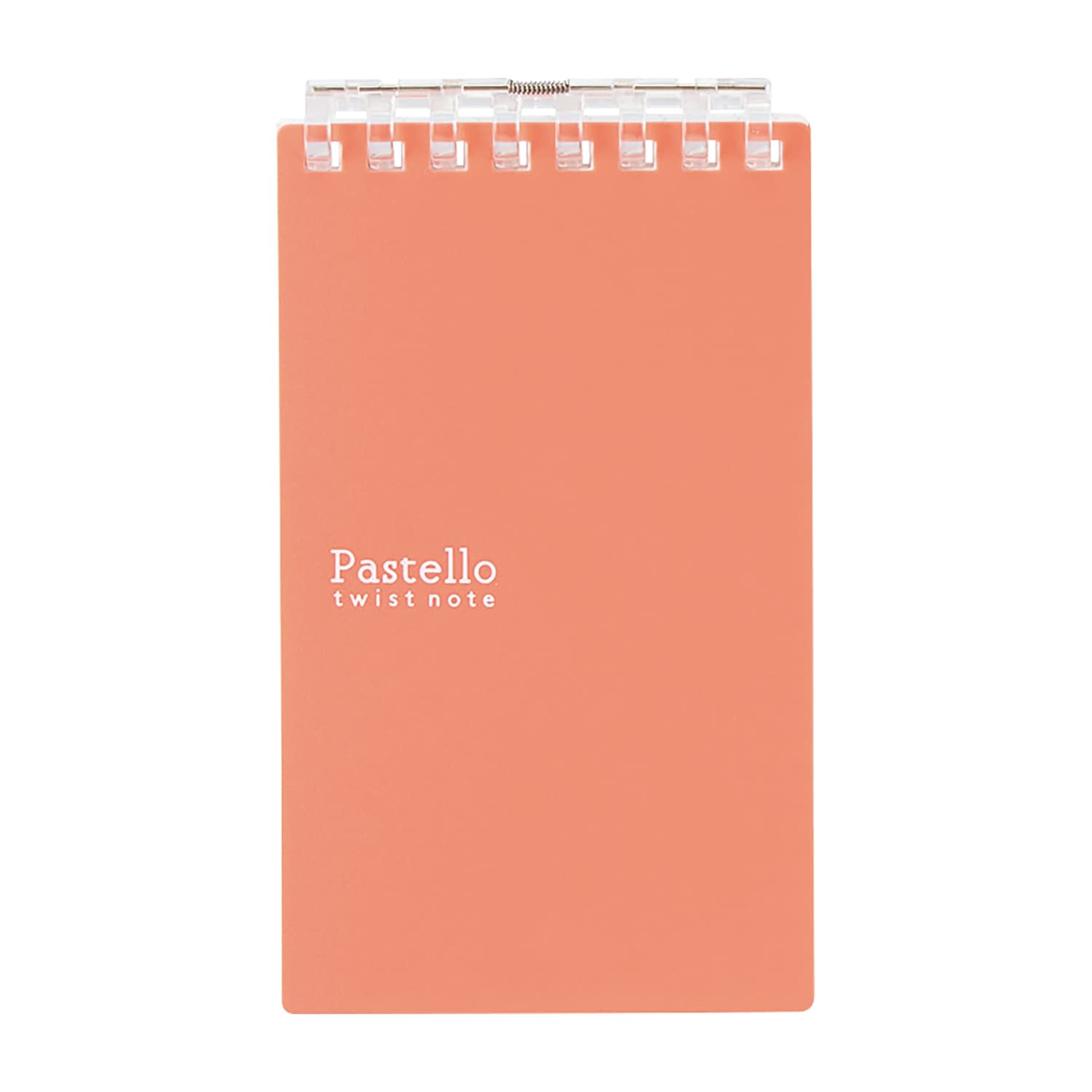 パステロ ツイストノート(メモサイズ メモ帳 25-6563-04 LIHITLAB． N1961-3(レッド)