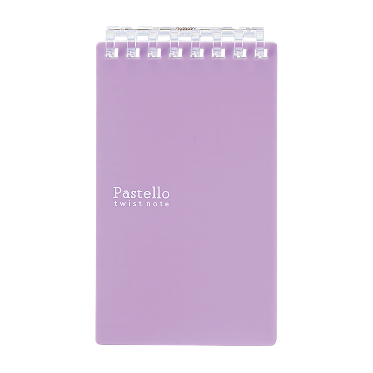 パステロ ツイストノート(メモサイズ メモ帳 25-6563-00 LIHITLAB． N1961-10(パープル)
