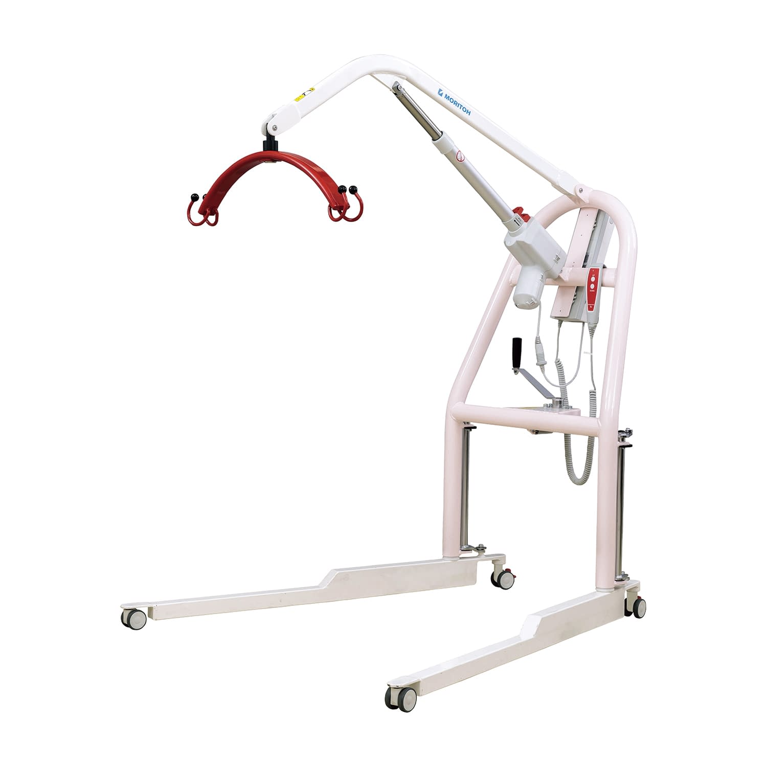 介護リフトつるべーY4セット Y4セット 床走行式リフト 25-6801-00 モリトー LI-PINK
