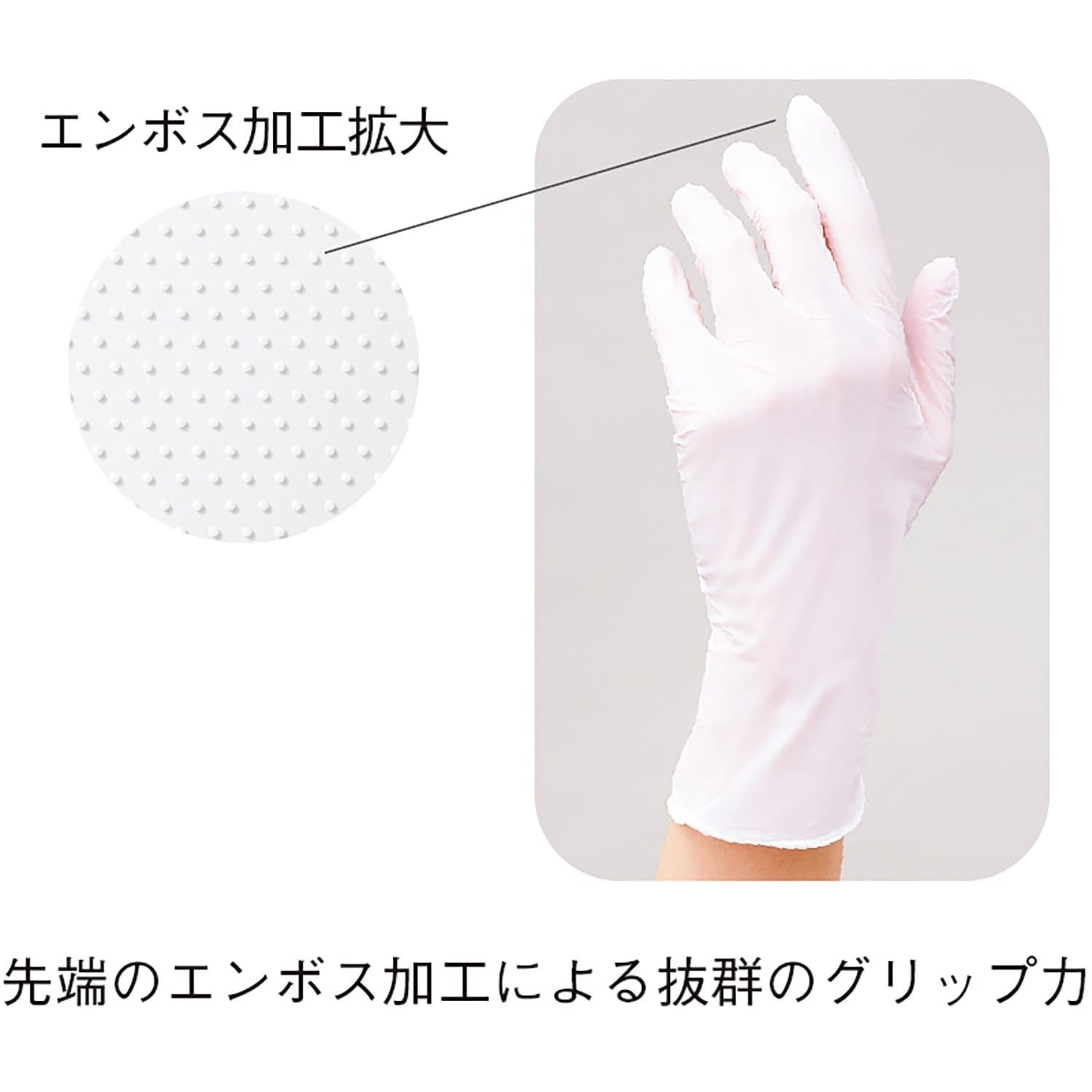 ニトリルプラスグローブ 25-6830-00 プレミアムプラスジャパン エクストラスモール(ホワイト)300マイ