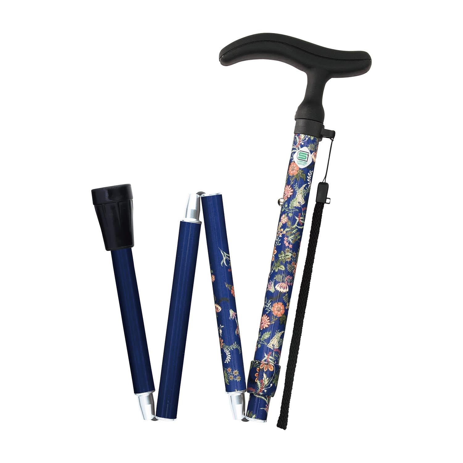 ステッキ アクティブグレース(折畳S 折りたたみ杖 25-5709-03 フジ