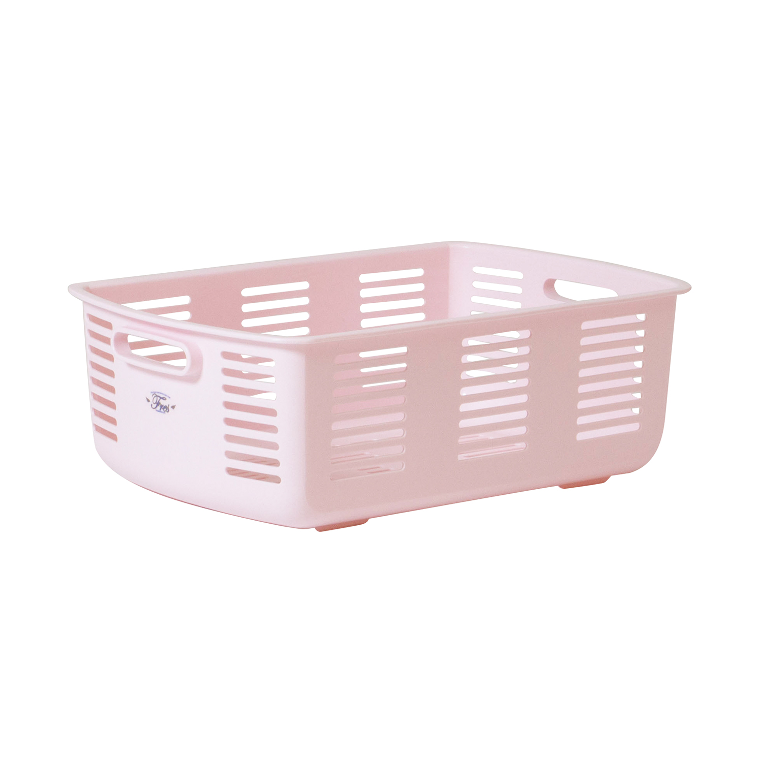 脱衣ワゴン用樹脂かご カゴ 25-7359-04 林製作所 YS-L3-B-P(ピンク)