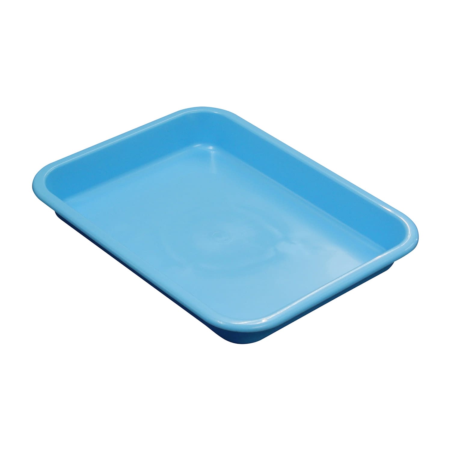 PPバット No．5BL No.5 プラスチックトレー 23-7220-14 日本医理器材 350X280X47MM(ブルー)