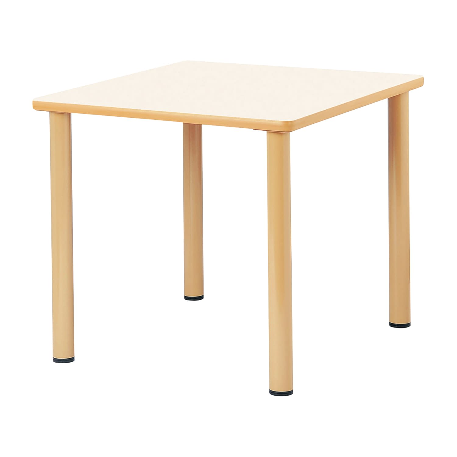 抗ウイルス介護食堂テーブル 25-4776-00 ニシキ工業 FED-1212KM(1200X1200