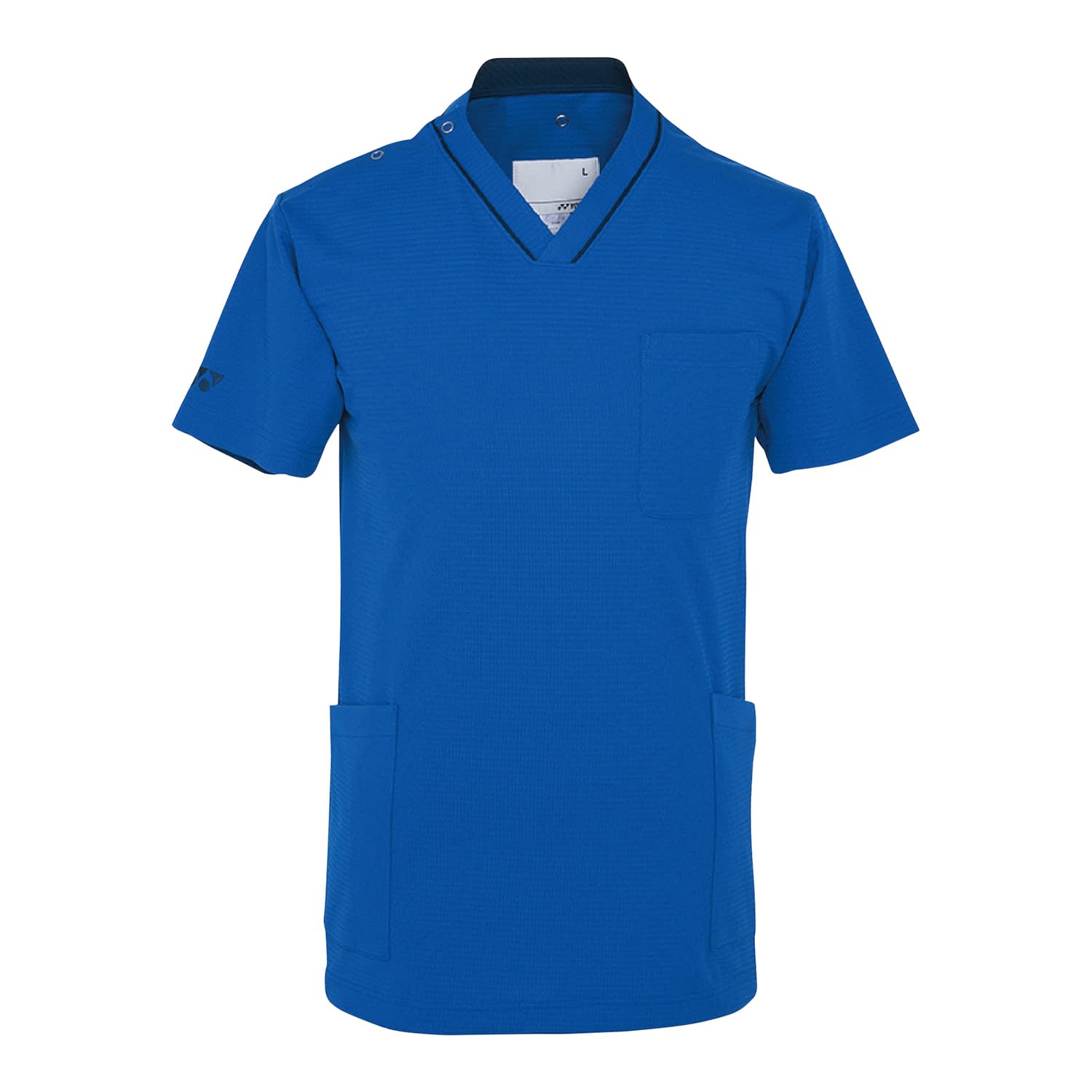 ヨネックス エアータッチスクラブ ナースウェア 25-6515-0608 BLL YONEX×キラク CY805-85(ロイヤルブルー)