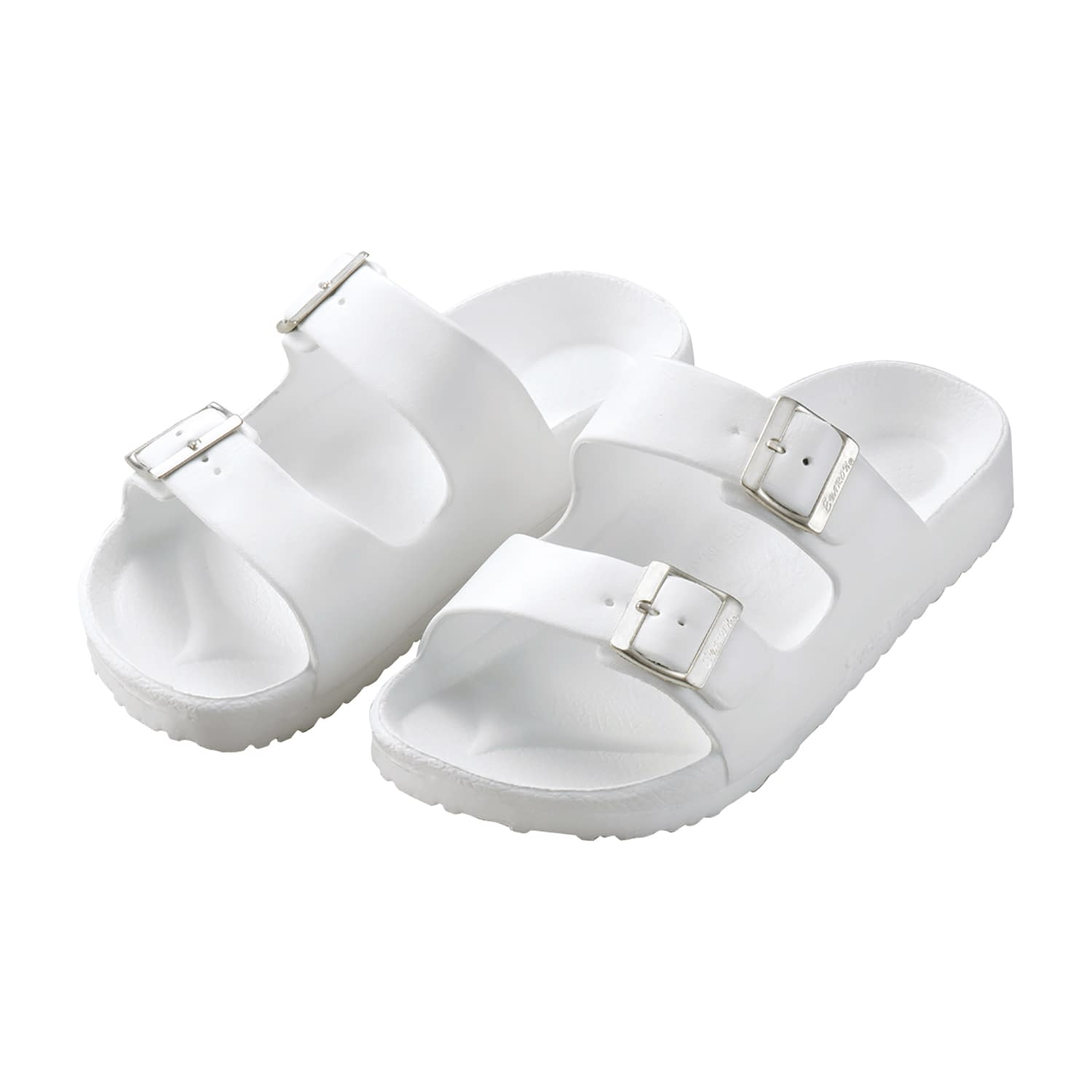 エバロンサンダル SA－10(紳士) 25-6550-0002 ホワイト エバロン SA-10(M/25.0-25.5CM)