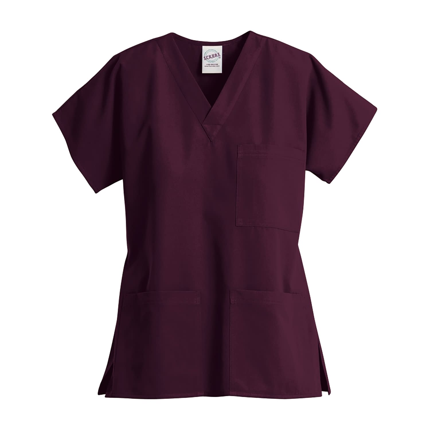 ユニセックス 3ポケットトップ 25-6510-0104 キャボネー スクラブス Z1004(XS)