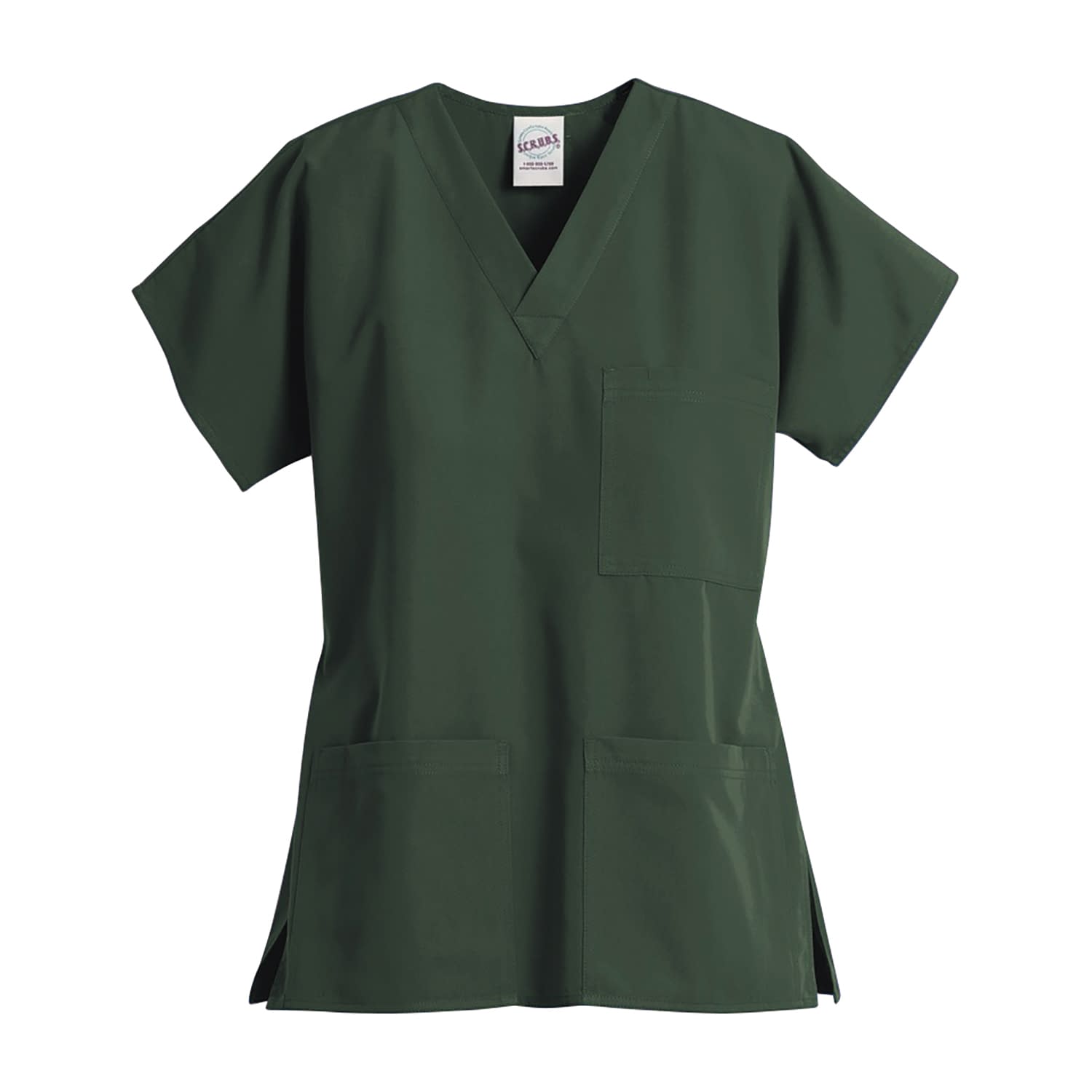 ユニセックス 3ポケットトップ 25-6510-0106 ローデン スクラブス Z1004(XS)