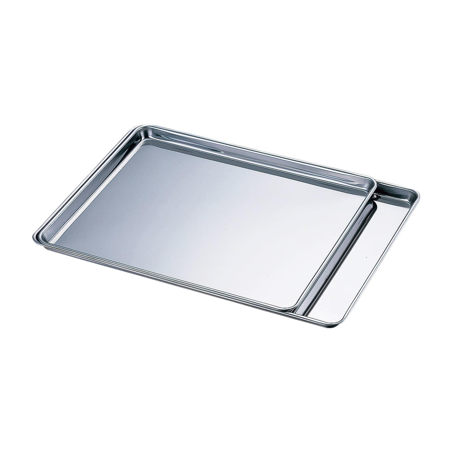 18－0ステンレスシートトレー(小) 小 25-7407-00 赤川器物製作所 77024(550X453X28)