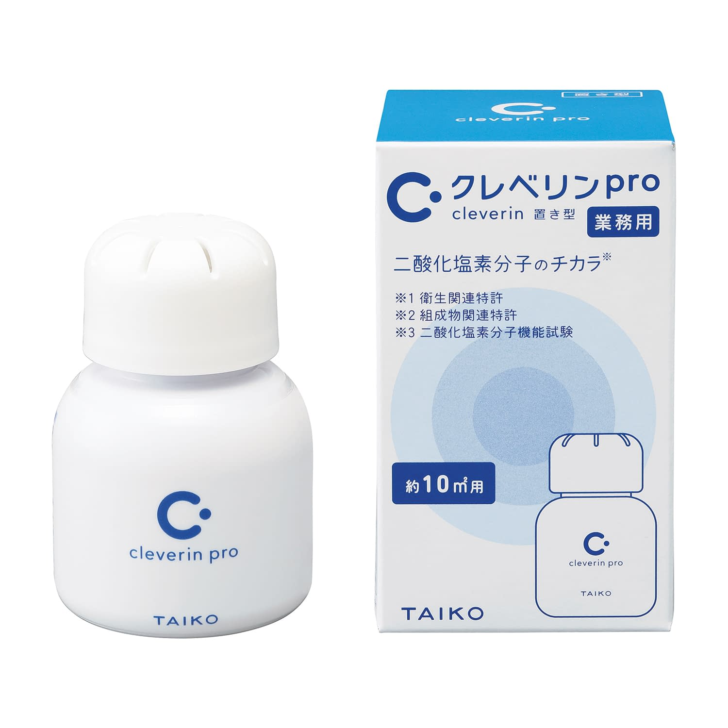 クレベリンPro 置き型 10㎡用 25-6990-00 pro 110090205(60G)