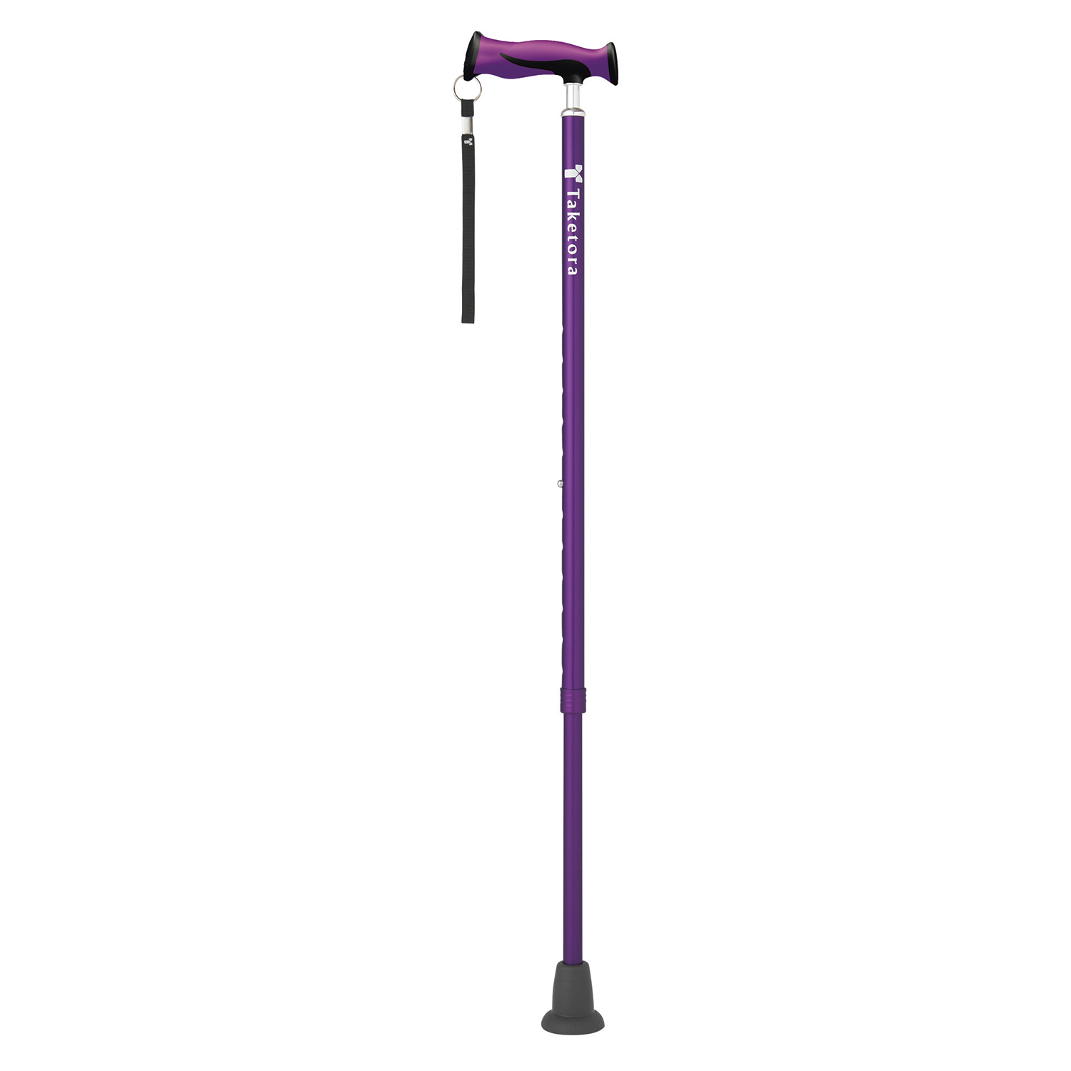 バンブーステッキ 25-5693-04 竹虎 104944(パープル)