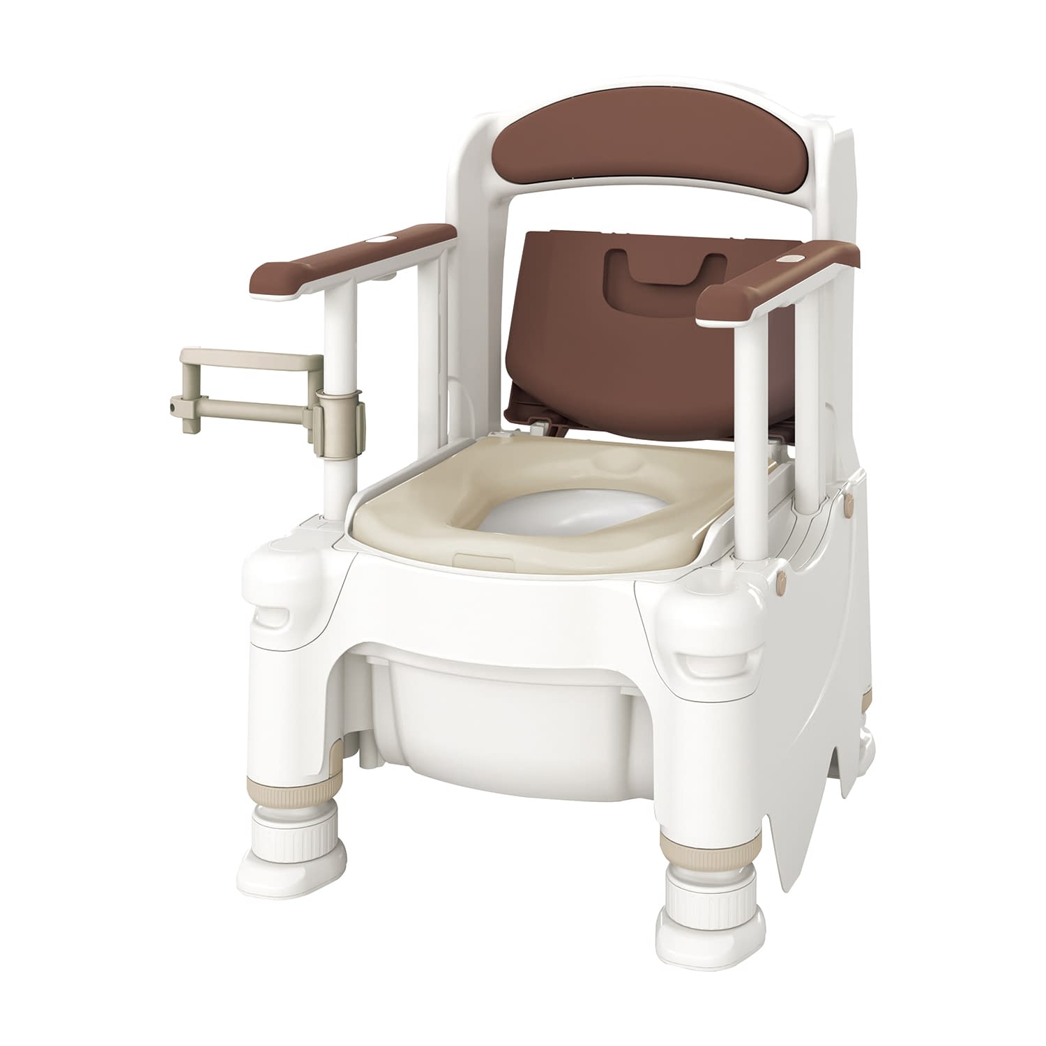 ポータブルトイレFX－30S標準便座 標準便座 25-4670-02 アロン化成 532-950(アースブラウン)