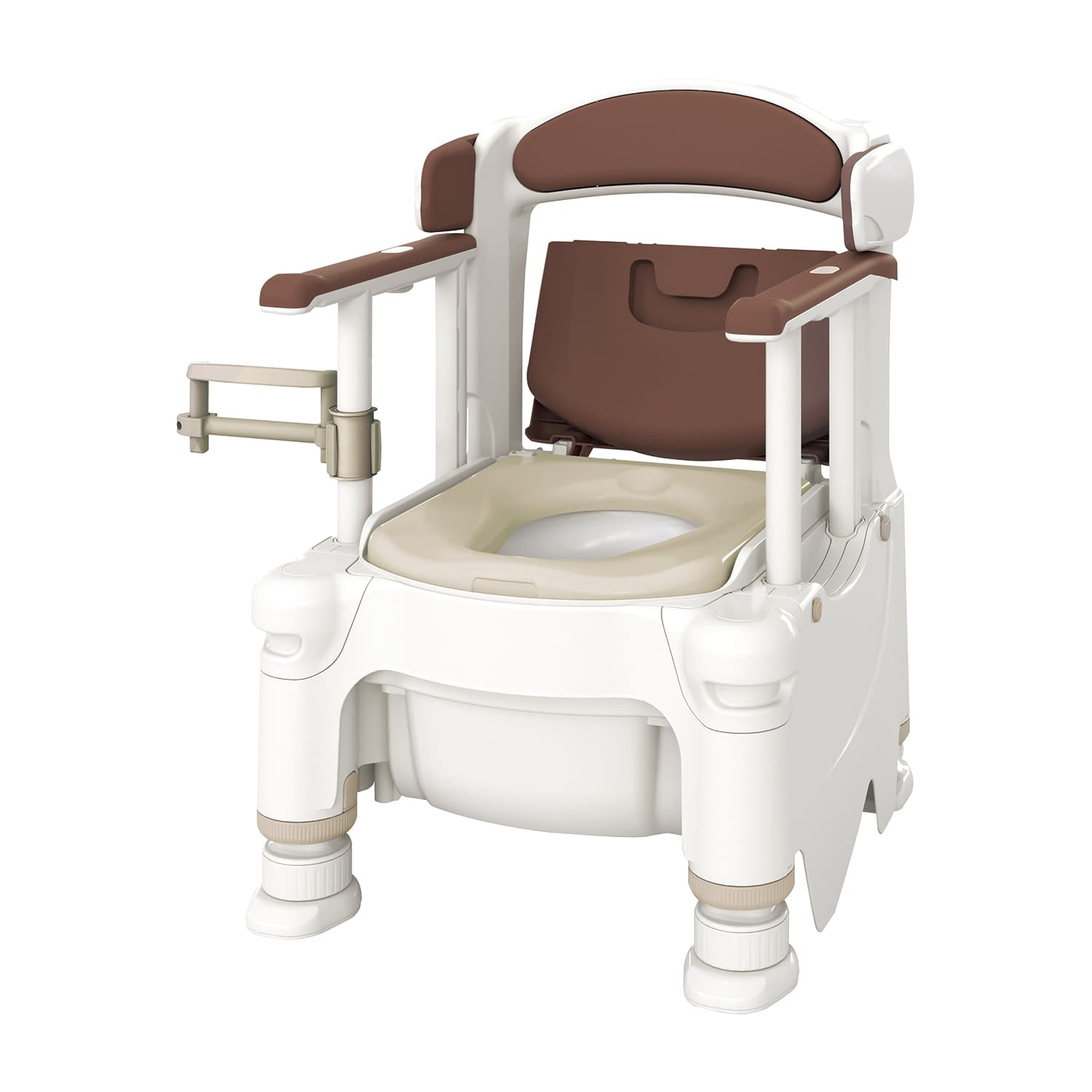 ポータブルトイレFX－30 標準便座 標準便座 25-4669-04 アロン化成 532-956(アースブラウン)