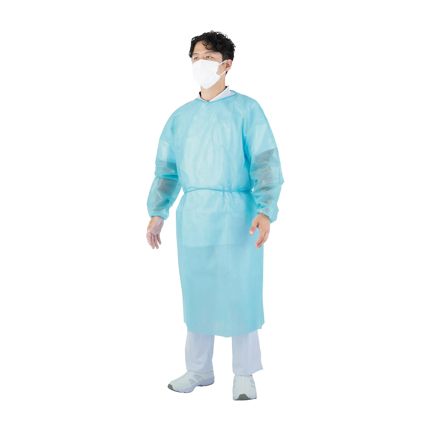 アイソレーションガウン サージカルガウン 25-6896-00 伊藤忠リーテイルリンク KGI-001(10マイ)