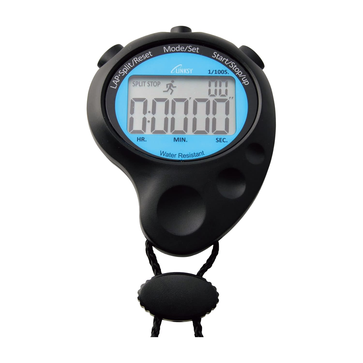 防滴 多機能ストップウォッチ 25-6017-00 LINKSY LS002BB