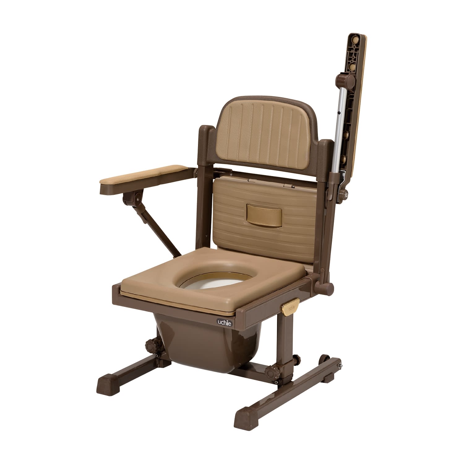 あらえ～るIIA(標準) ソフト便座 ポータブルトイレ 25-4680-00 ウチヱ 8070