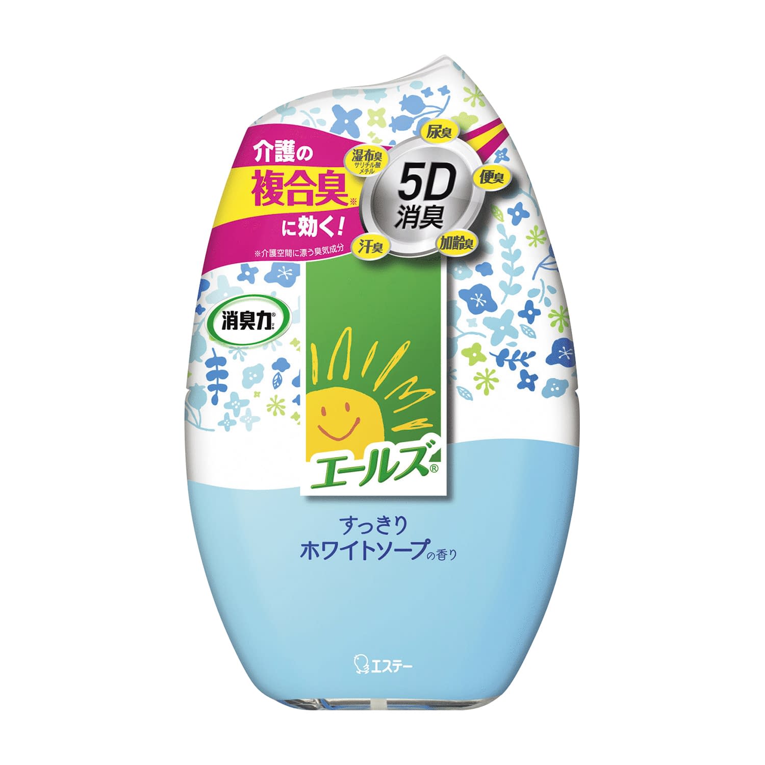 エールズ 消臭力 香り,すっきりホワイトソープ 消臭剤 25-4689-01 消臭力 スッキリホワイトソープ(400ML)