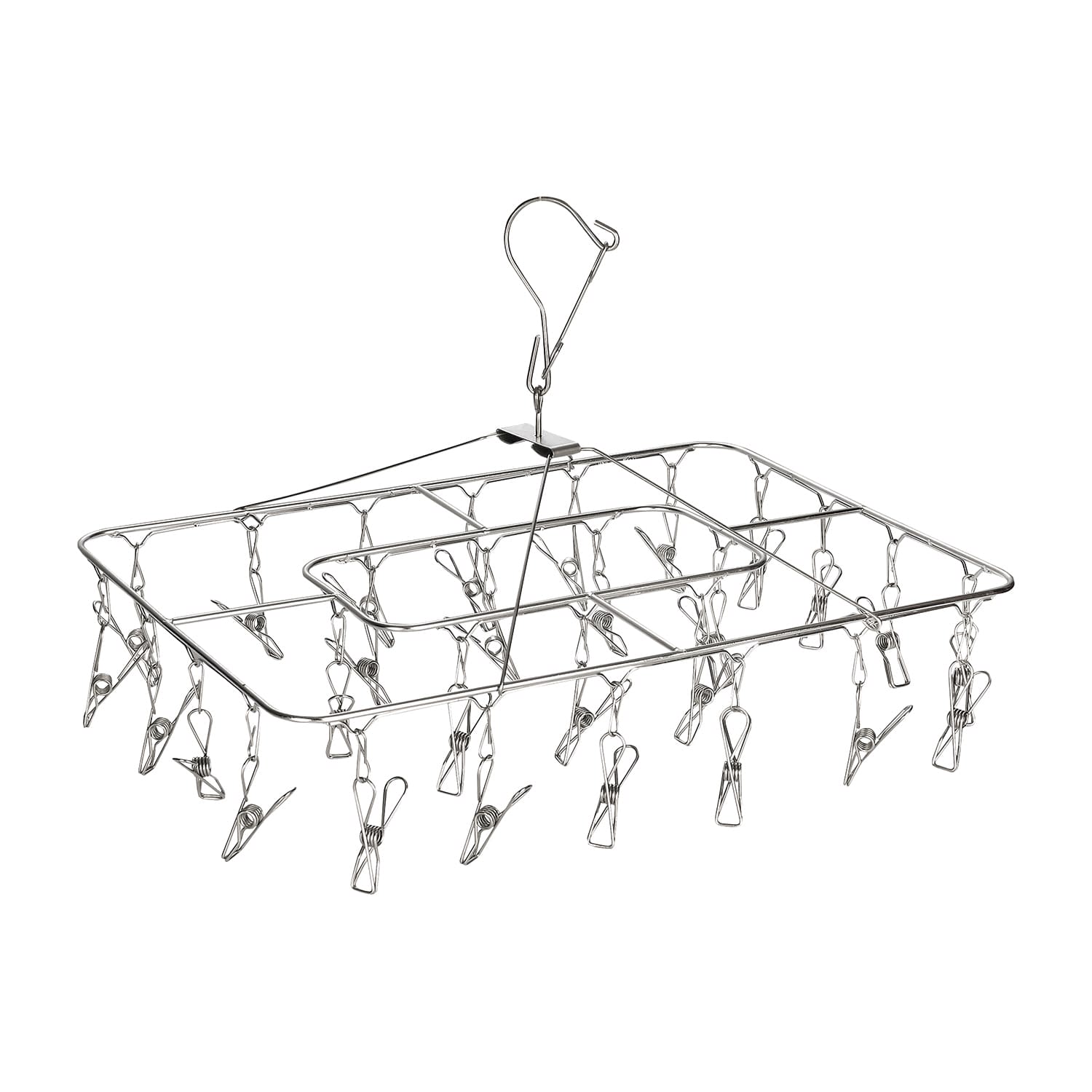 ステンレスピンチハンガー(角型) 角型28ピンチ 25-6979-01 MT 027726001