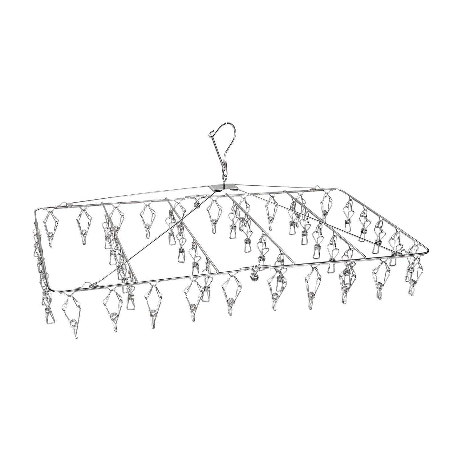 ステンレスピンチハンガー(角型) 角型48ピンチ 25-6979-02 MT 027727001