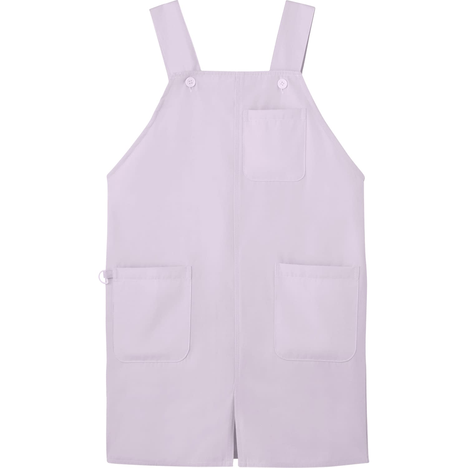 多機能エプロン 予防衣 23-7837-0605 ラベンダー ナースコム