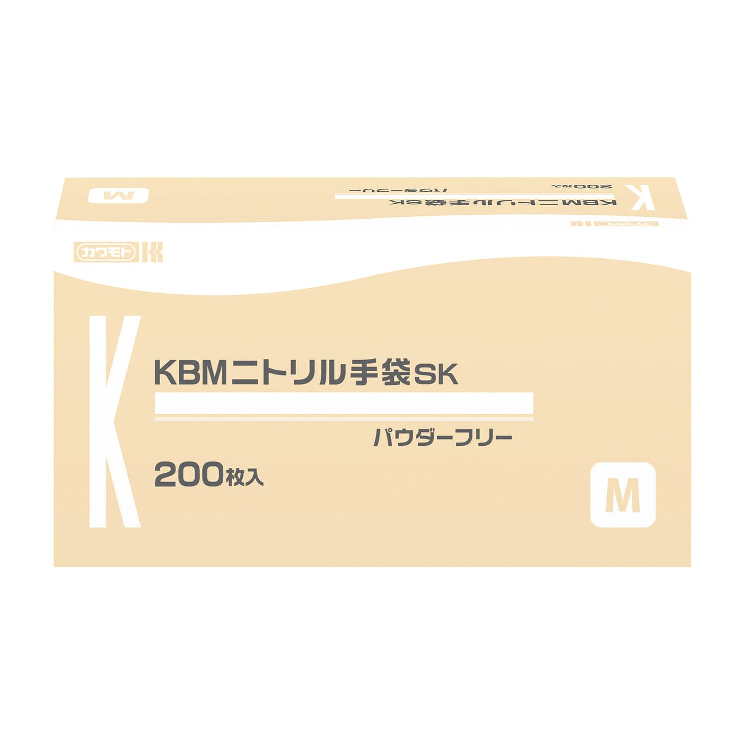 KBMニトリル手袋SK(M) 25-6818-02 川本産業 025-150520-00(200マイ)