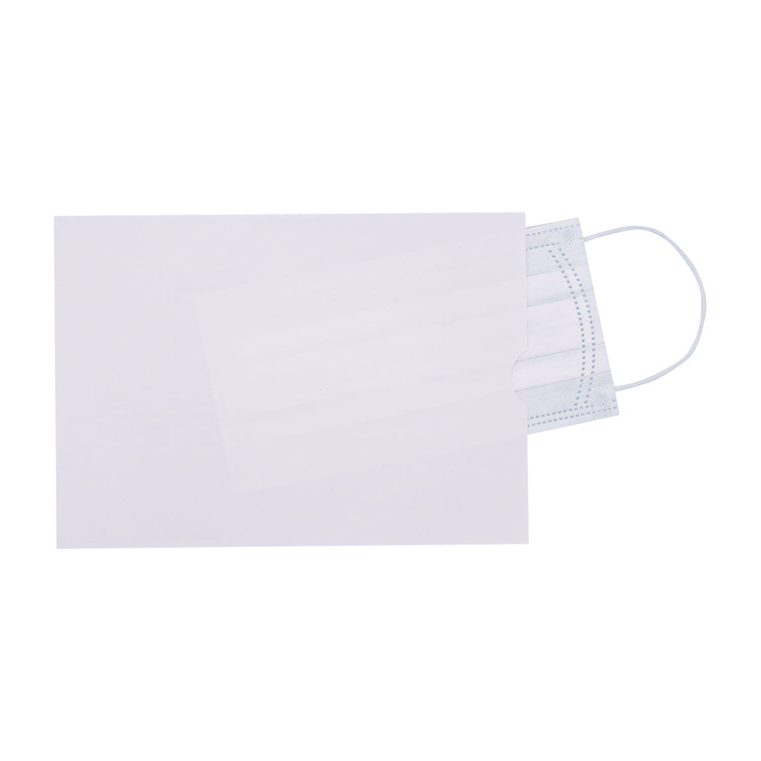 薬袋メーカーが作ったマスクケース 袋型 25-7235-00 金鵄製作所(kinshi) 100マイ(フクロガタ)